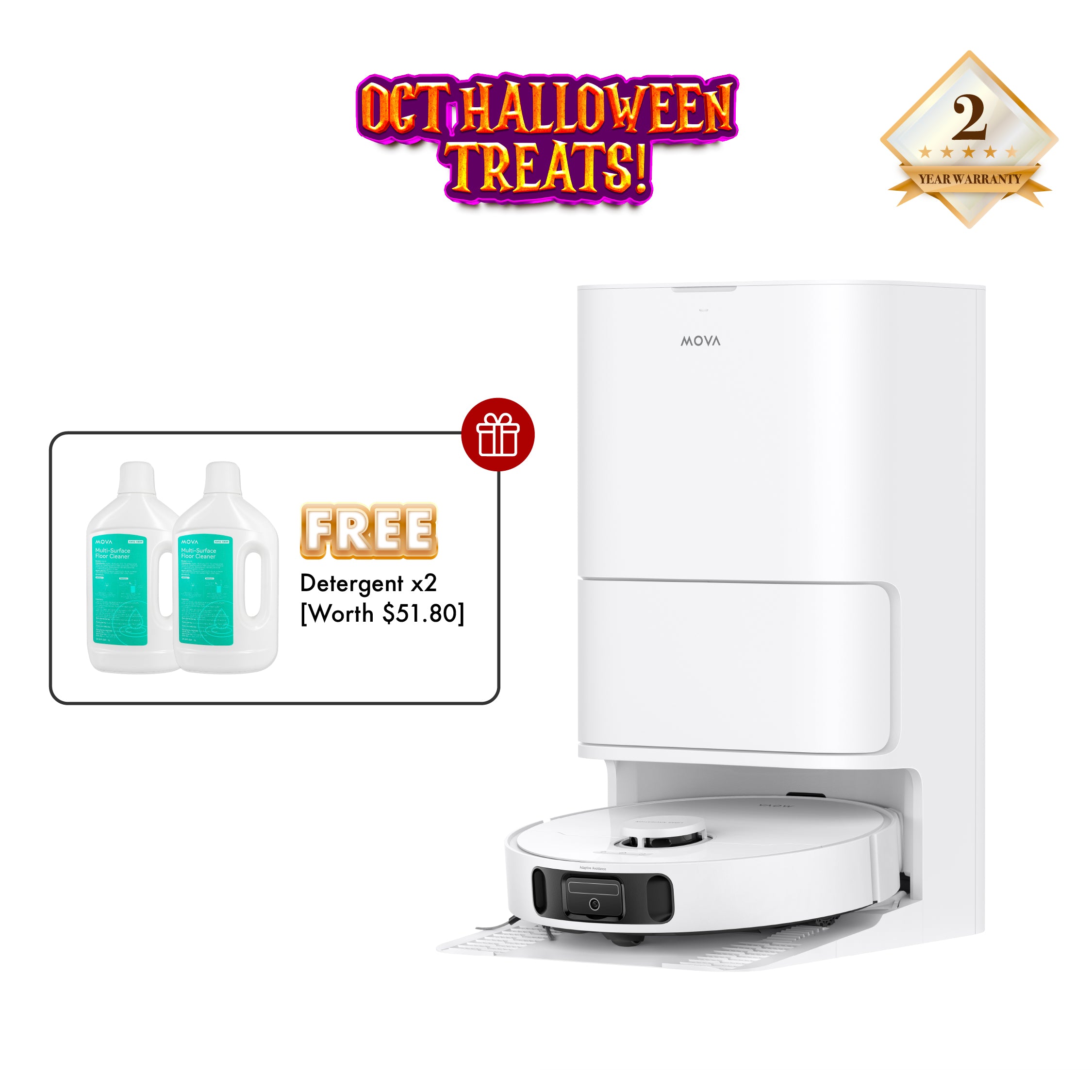 MOVA E40 Ultra Robot Vacuum Cleaner