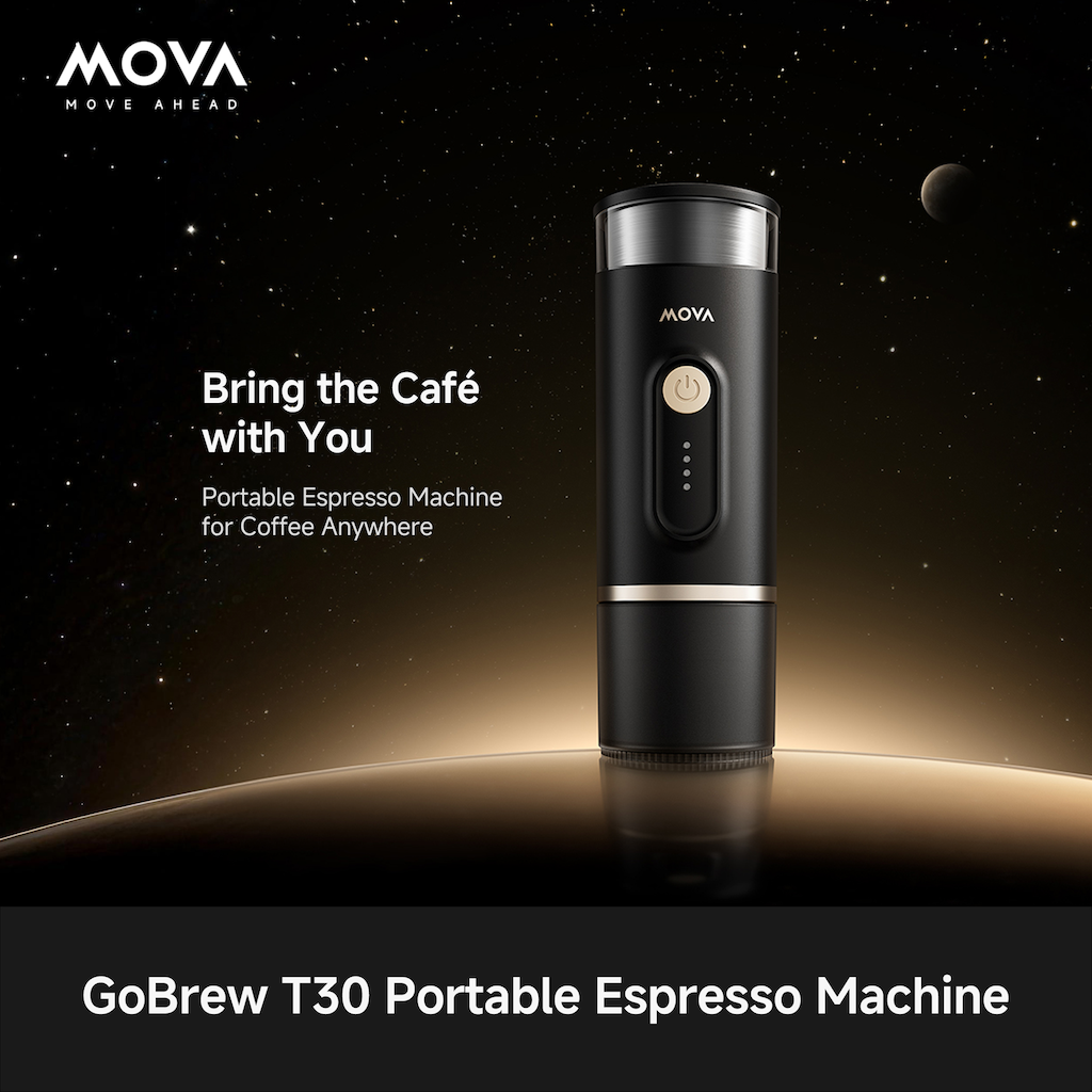 MOVA GoBrew T30 Portable Self-Heating Coffee Machine