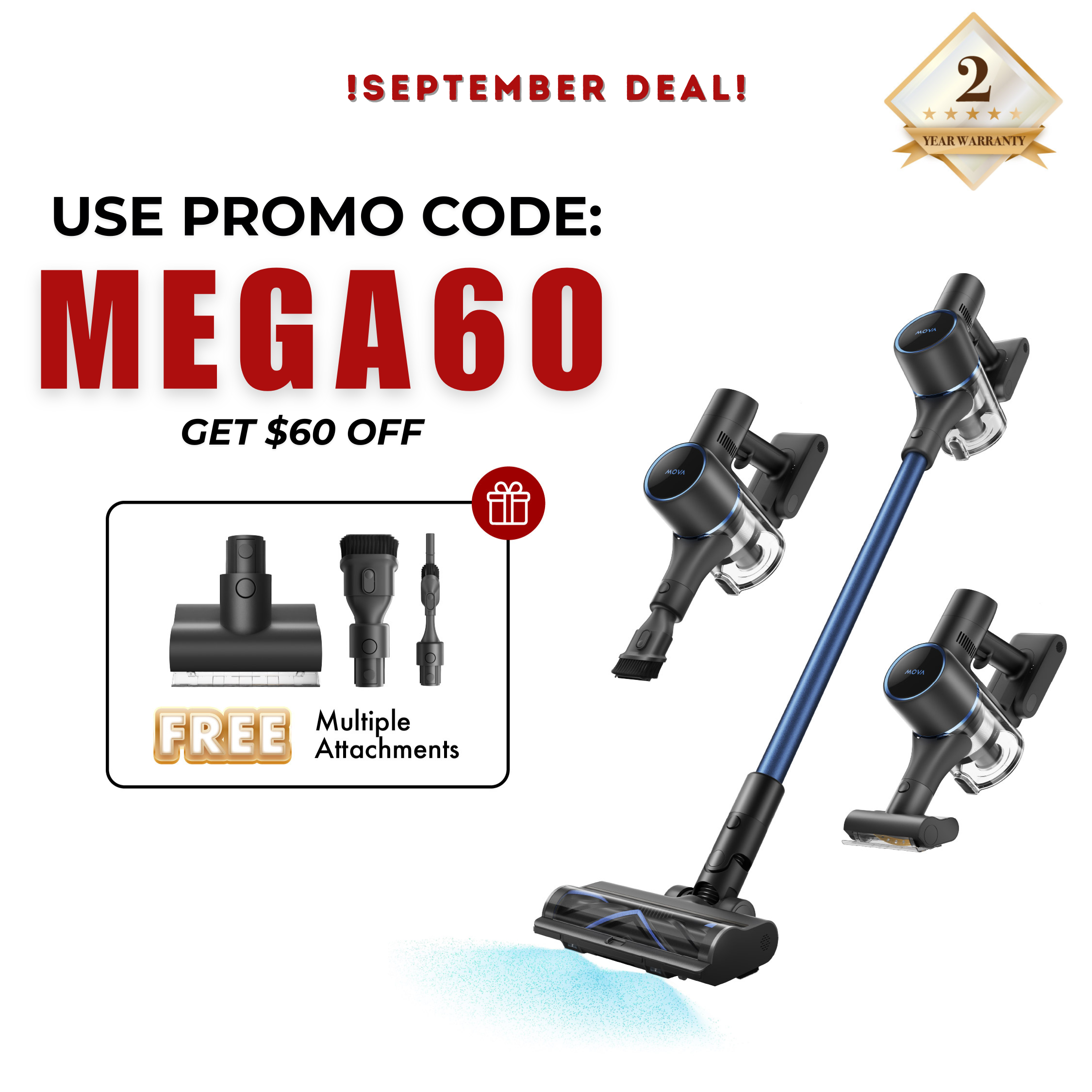 Mova S4 Detect Cordless Vacuum Cleaner