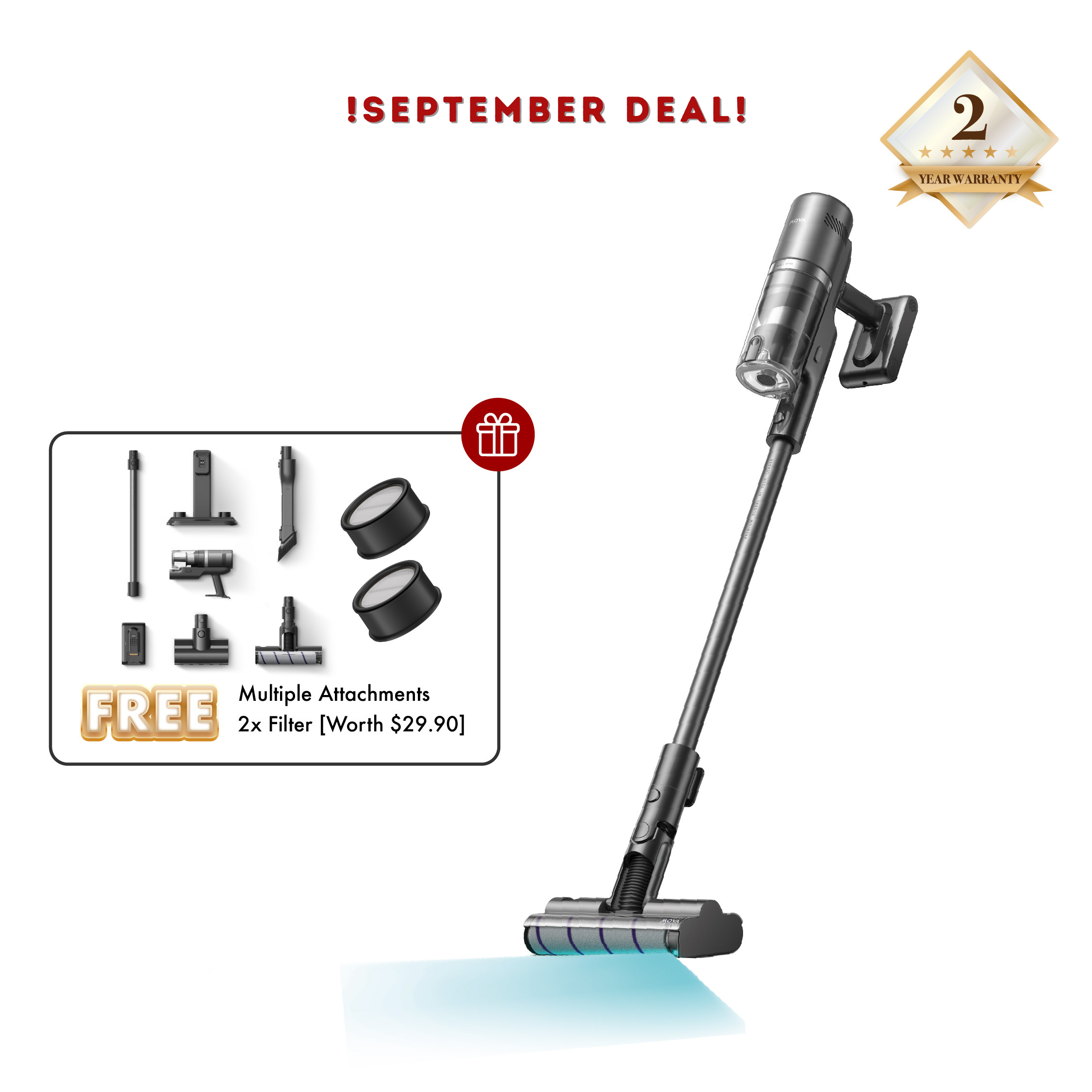 Mova I10 Cordless Vacuum Cleaner