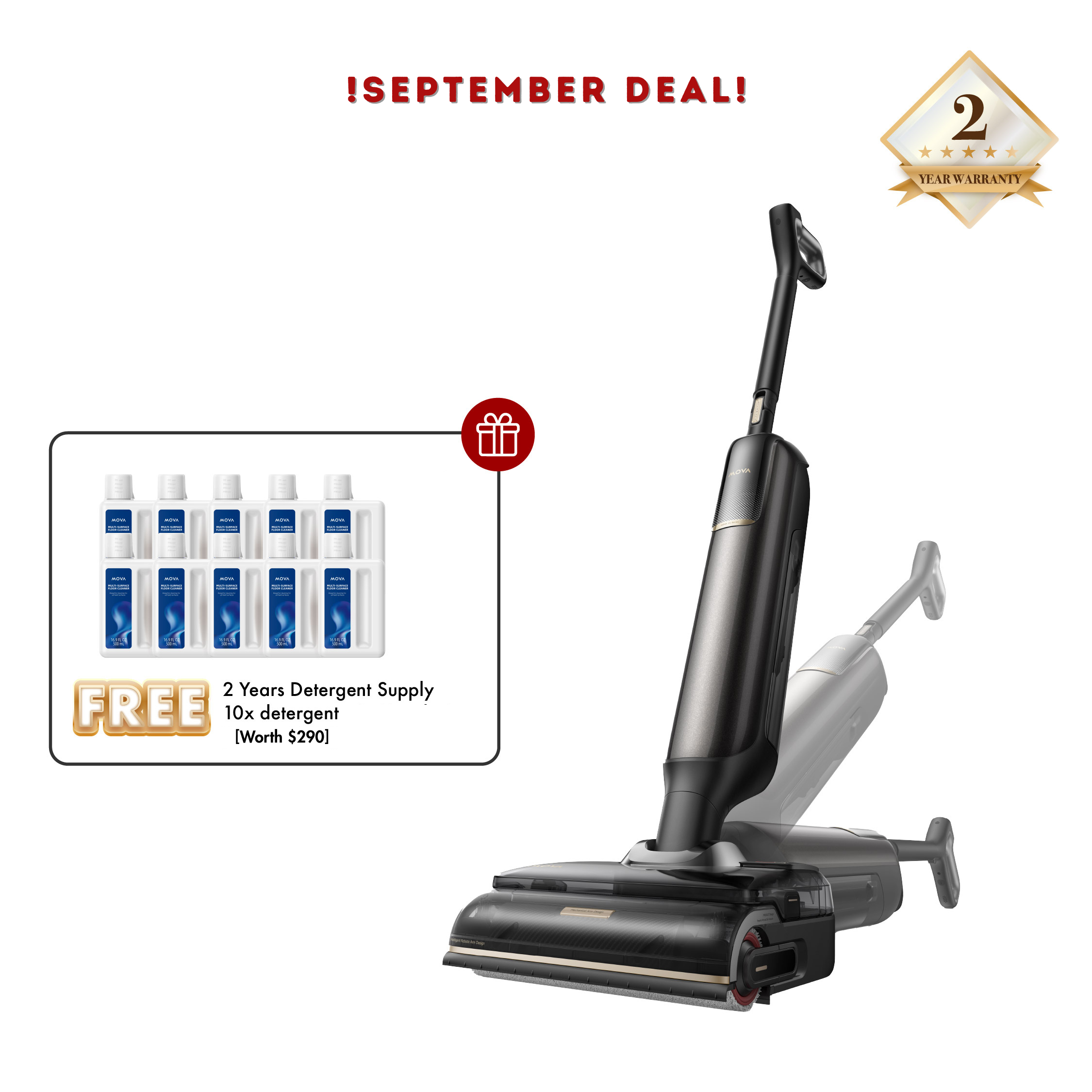 Mova M50 Ultra Wet and Dry Vacuum Cleaner