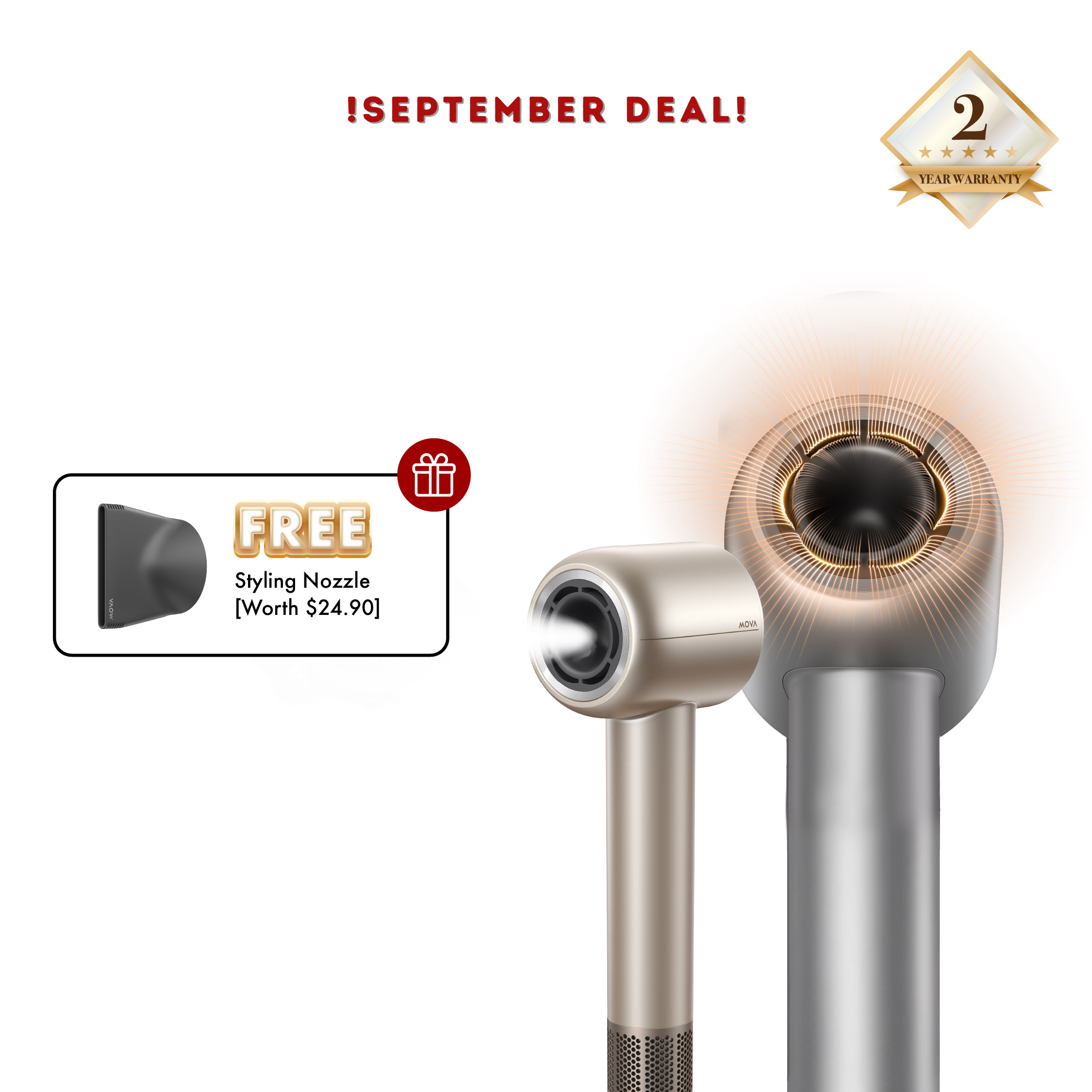 MOVA Shine 10 Hair Dryer