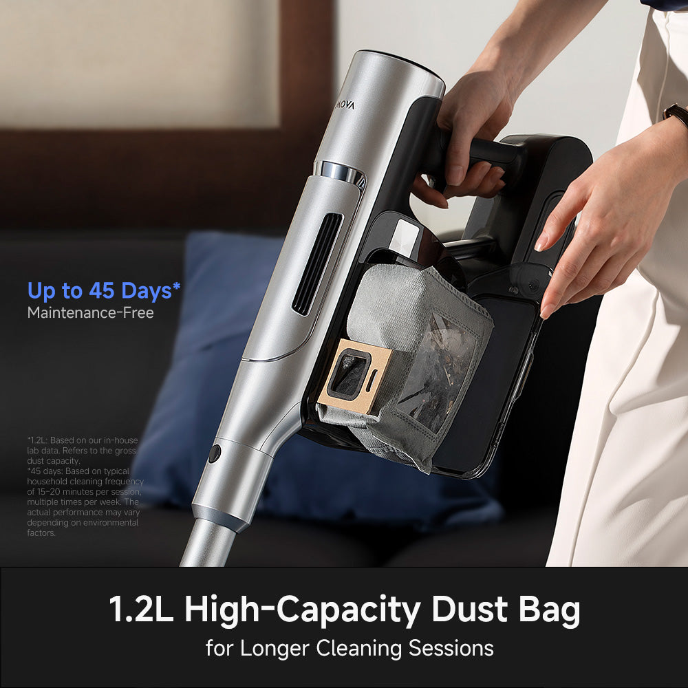 Mova Z200 Auto Empty Stick Vacuum
