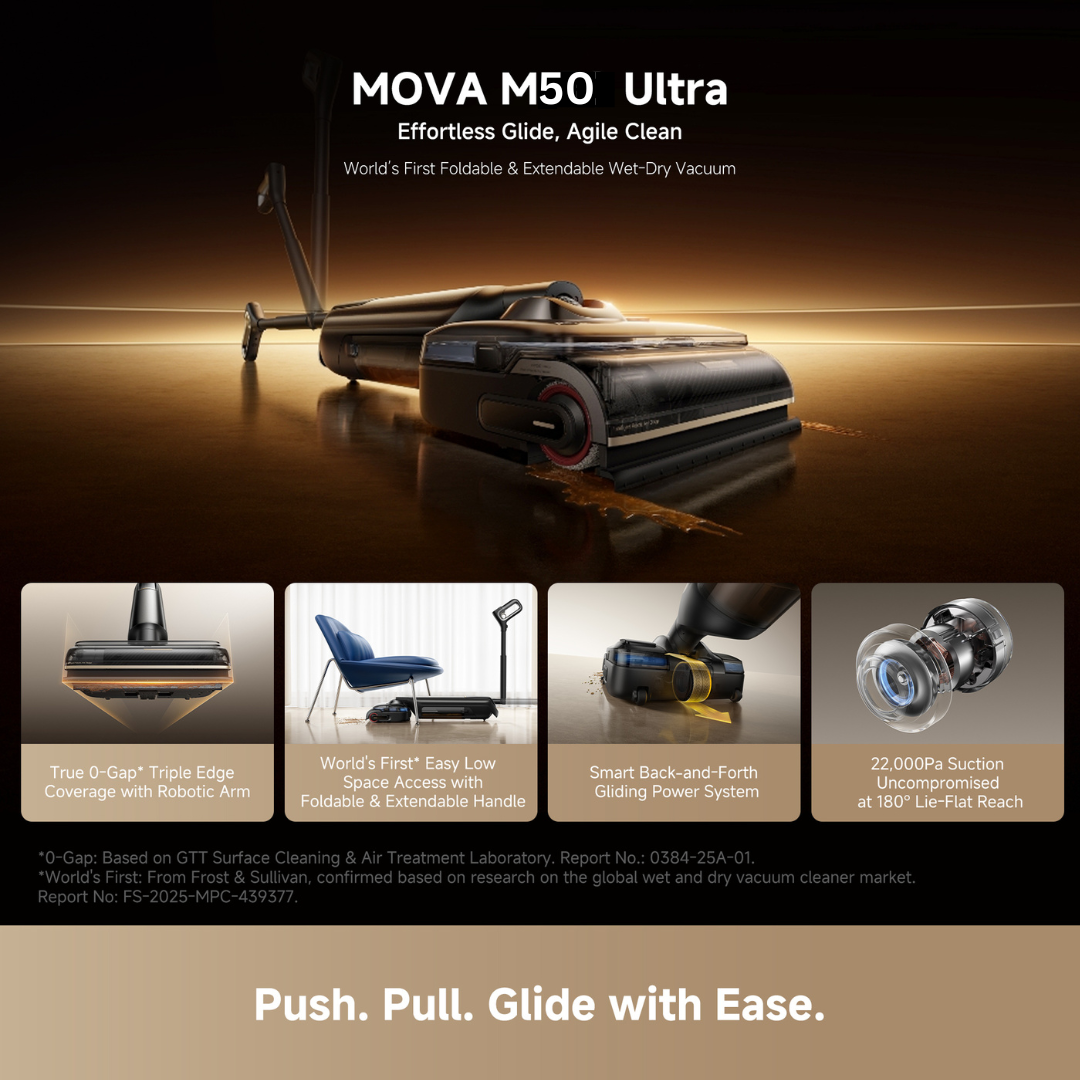 [PRE-ORDER] Mova M50 Ultra Wet and Dry Vacuum Cleaner
