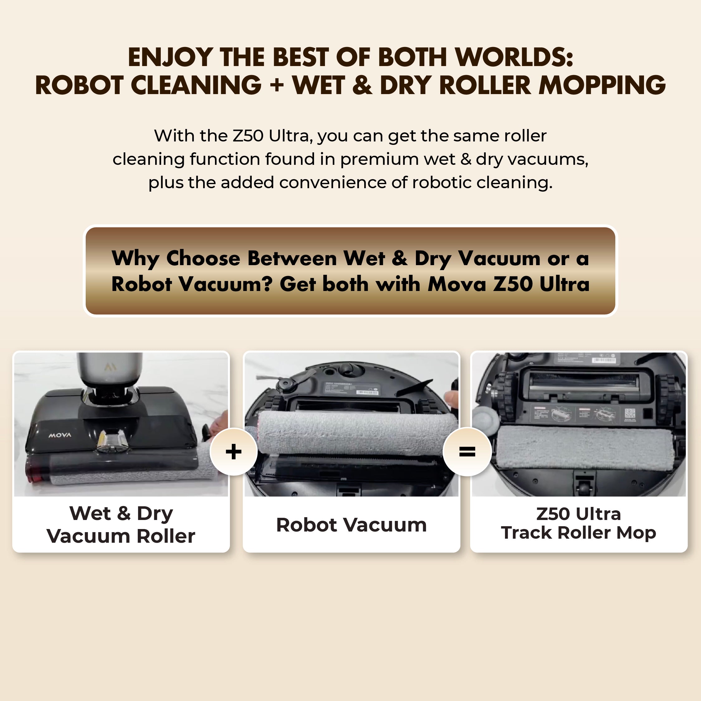 MOVA Z50 Ultra Robot Vacuum Cleaner