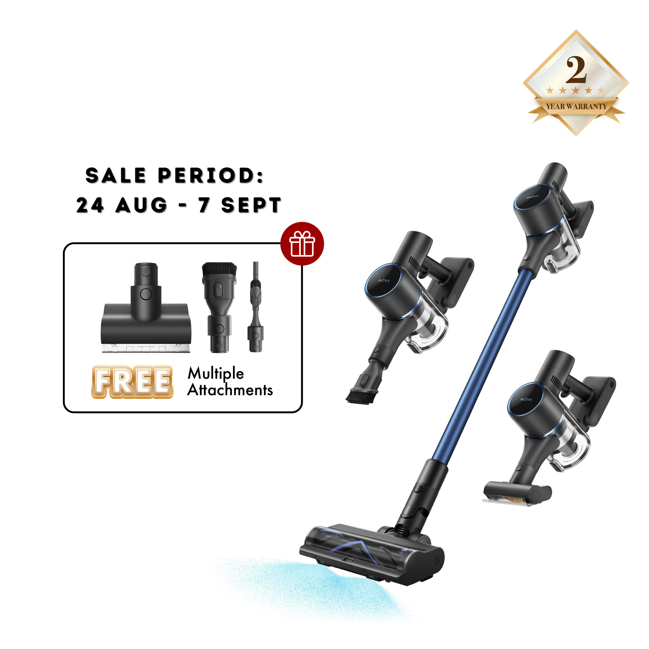 Mova S4 Detect Cordless Vacuum Cleaner