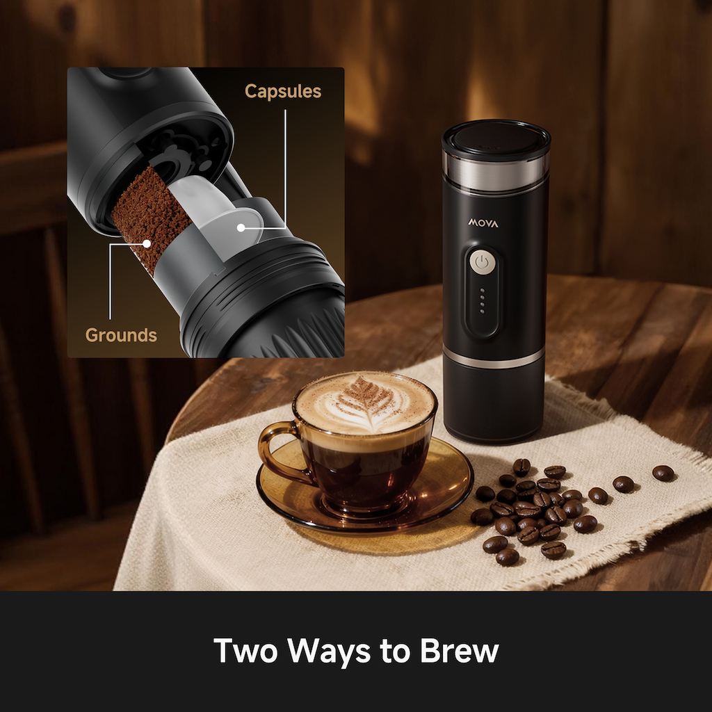 MOVA GoBrew T30 Portable Self-Heating Coffee Machine