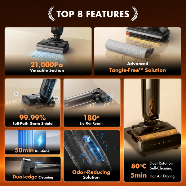 MOVA K30 Pro Wet and Dry Vacuum Cleaner