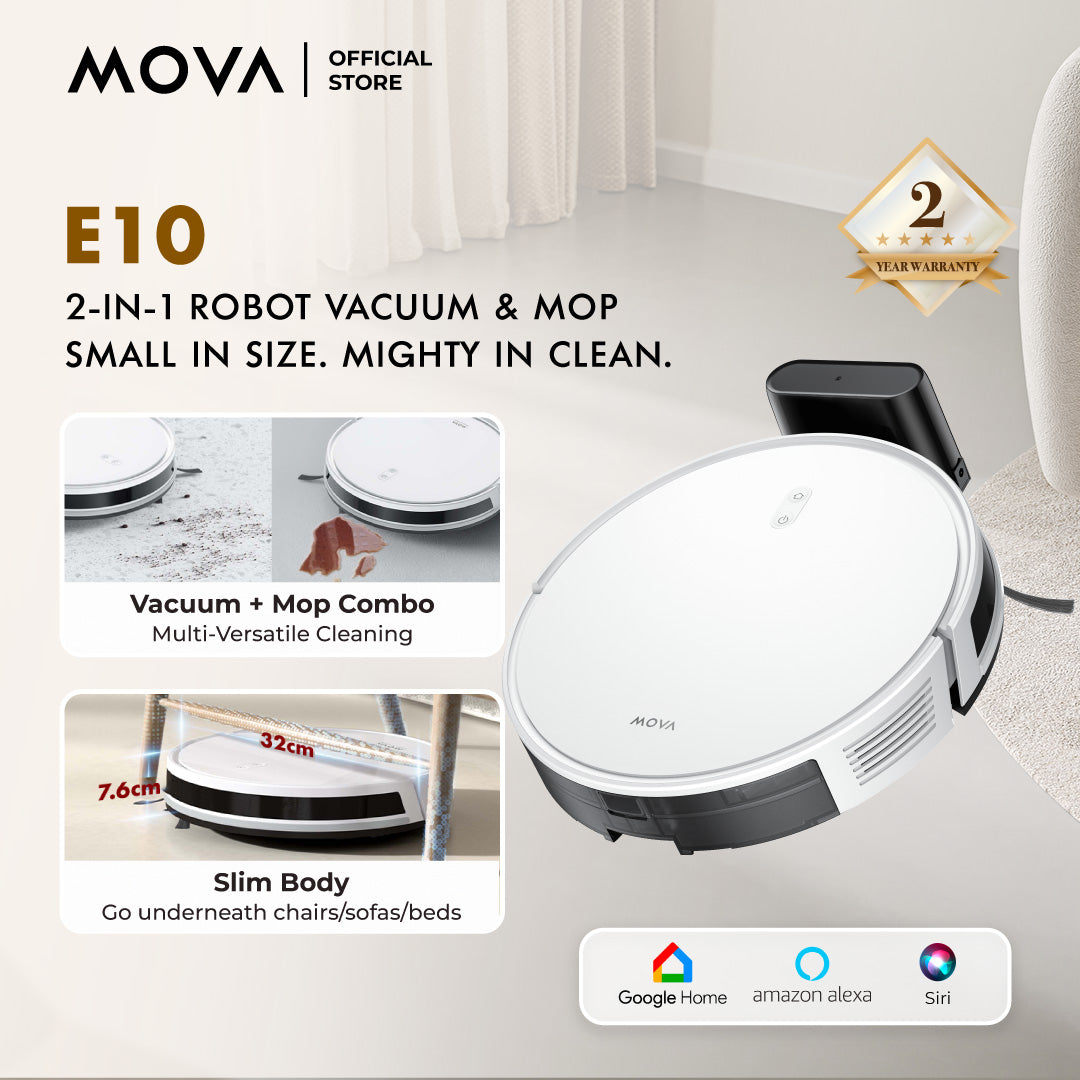 MOVA Robot Vacuum E10