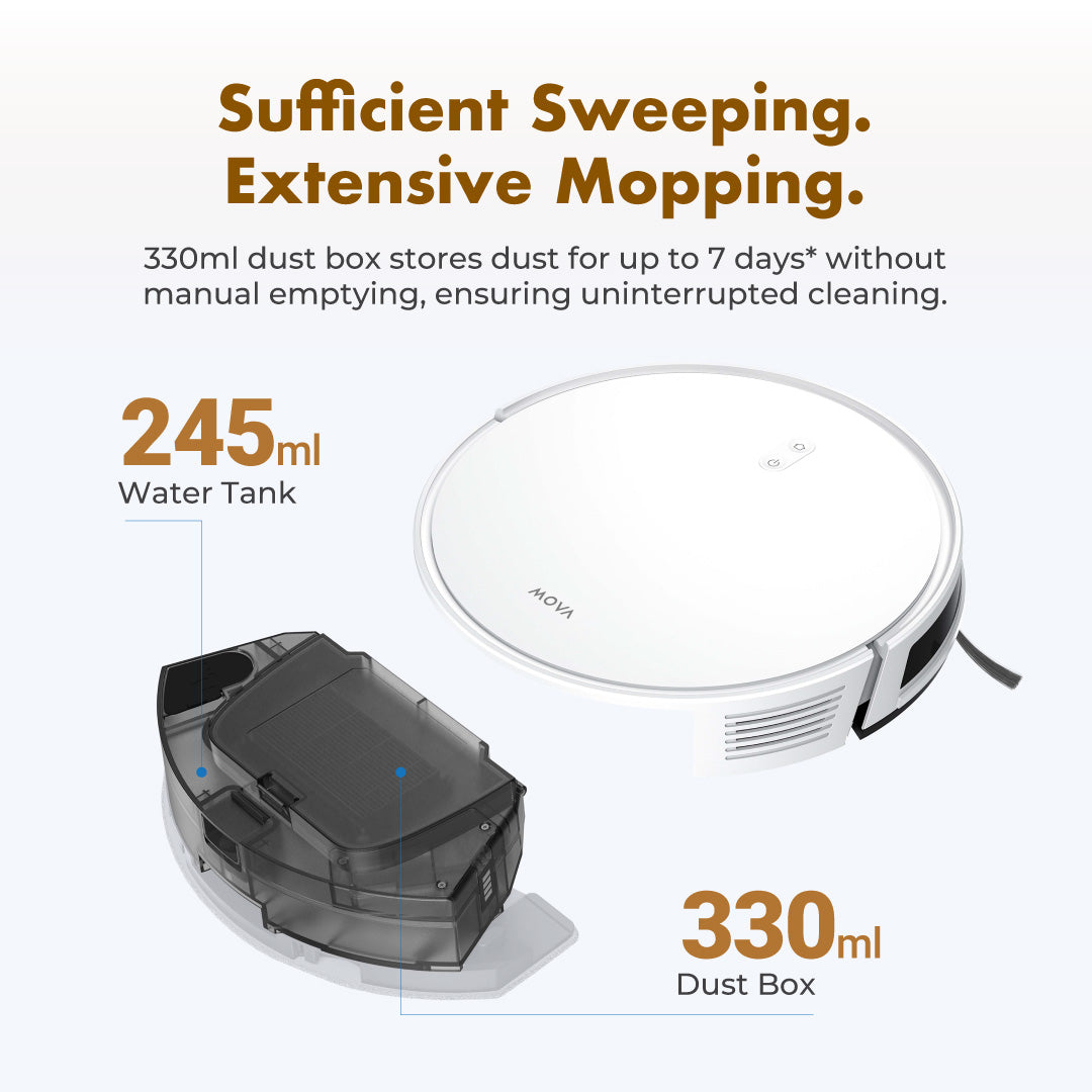 MOVA Robot Vacuum E10