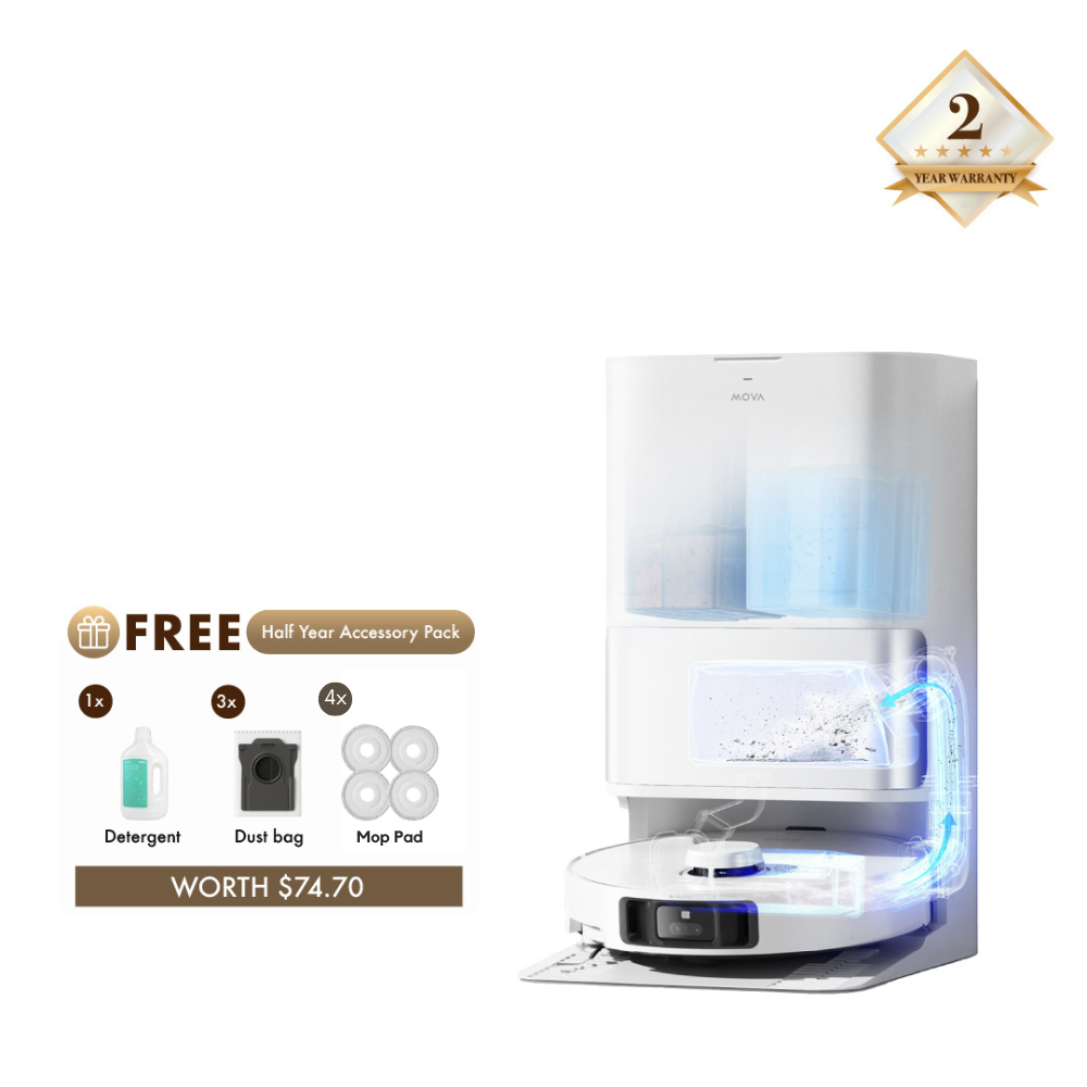 【BEST VALUE】MOVA E30 Ultra Robot Vacuum Cleaner
