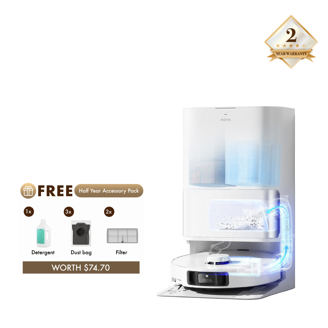 【BEST VALUE】MOVA E30 Ultra Robot Vacuum Cleaner
