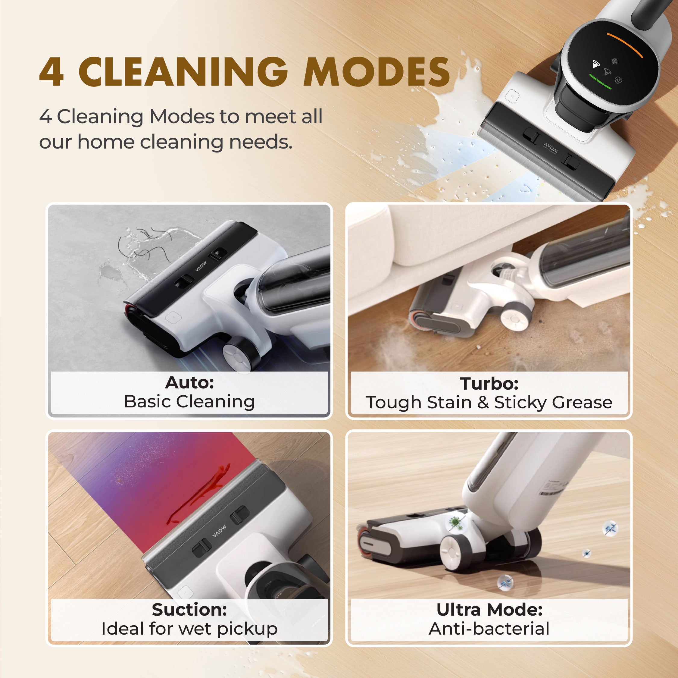 【BEST SELLING】 MOVA K20 Pro Wet and Dry Vacuum Cleaner