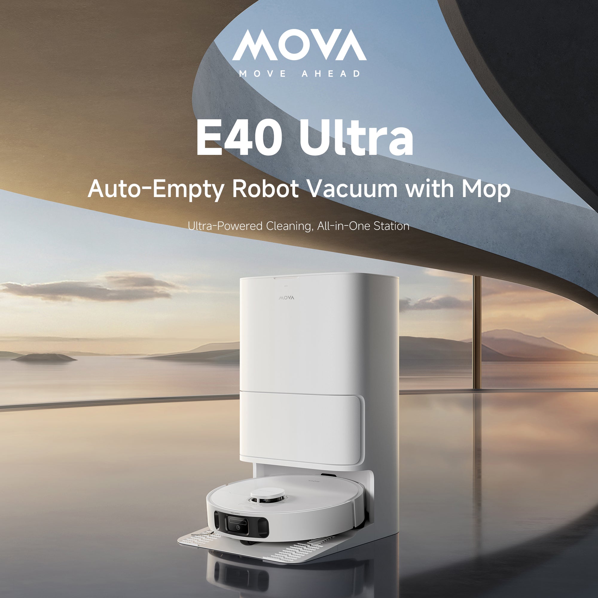 [PRE-ORDER] MOVA E40 Ultra Robot Vacuum Cleaner