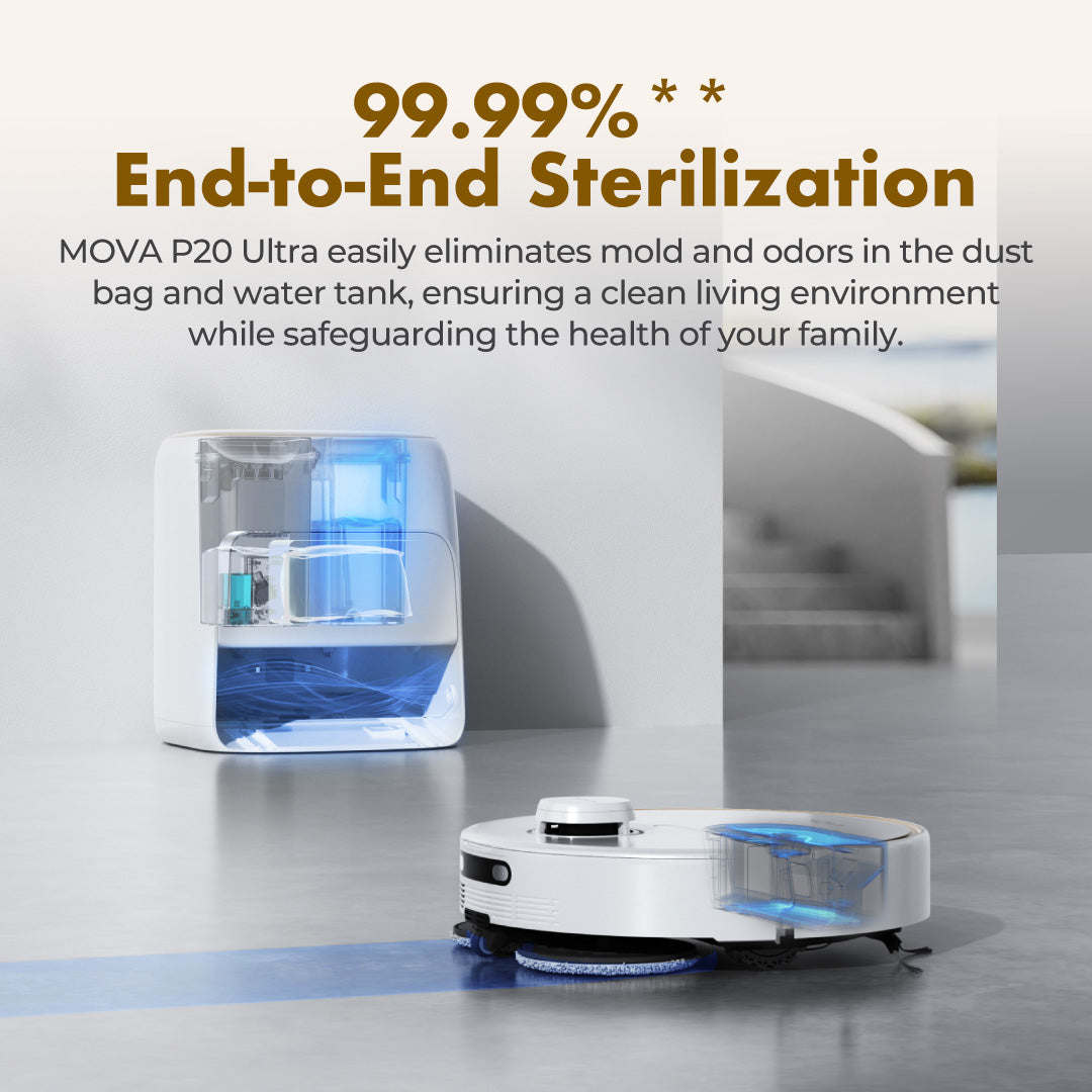 MOVA P20 Ultra Robot Vacuum Cleaner