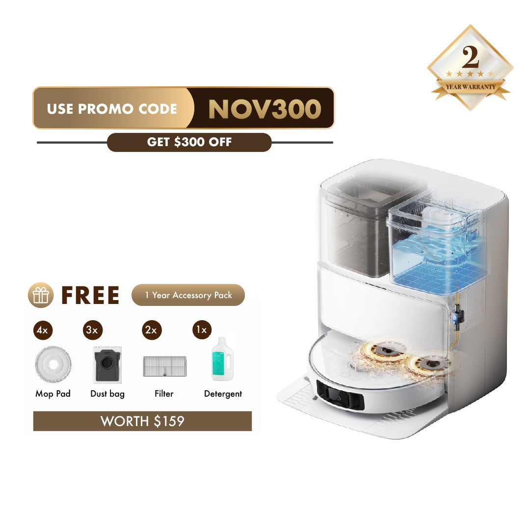 MOVA P50 Ultra / P50 Pro Ultra Robot Vacuum Cleaner