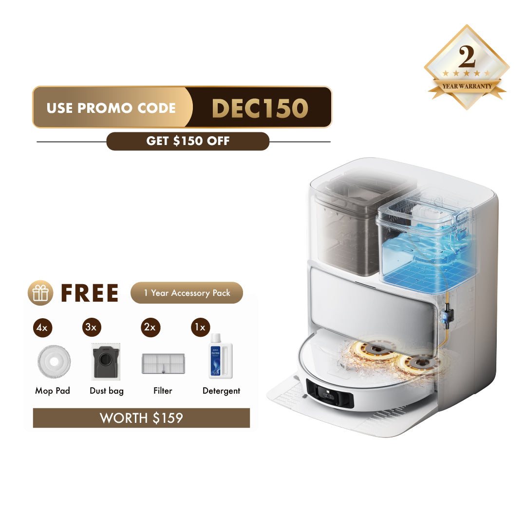 MOVA P50 Ultra / P50 Pro Ultra Robot Vacuum Cleaner