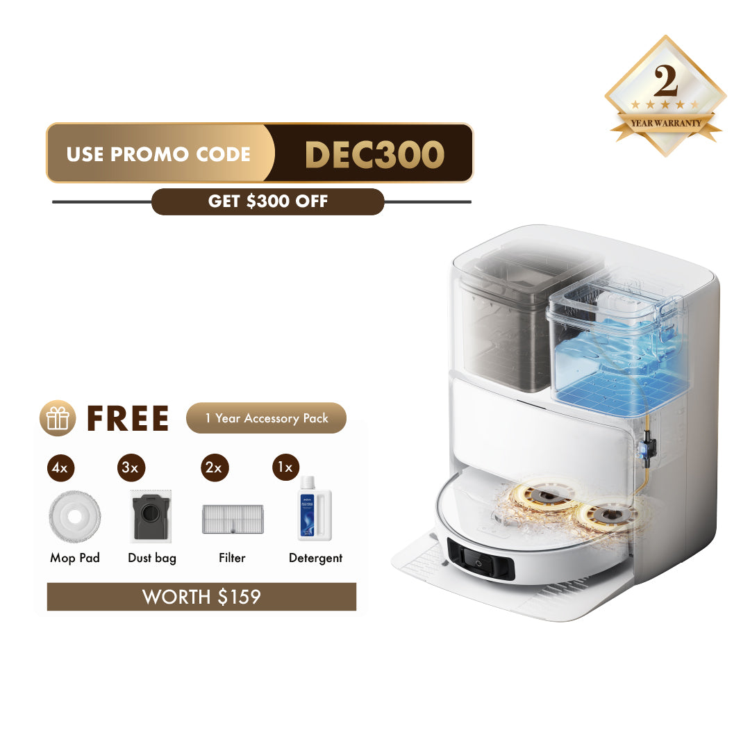 MOVA P50 Ultra / P50 Pro Ultra Robot Vacuum Cleaner