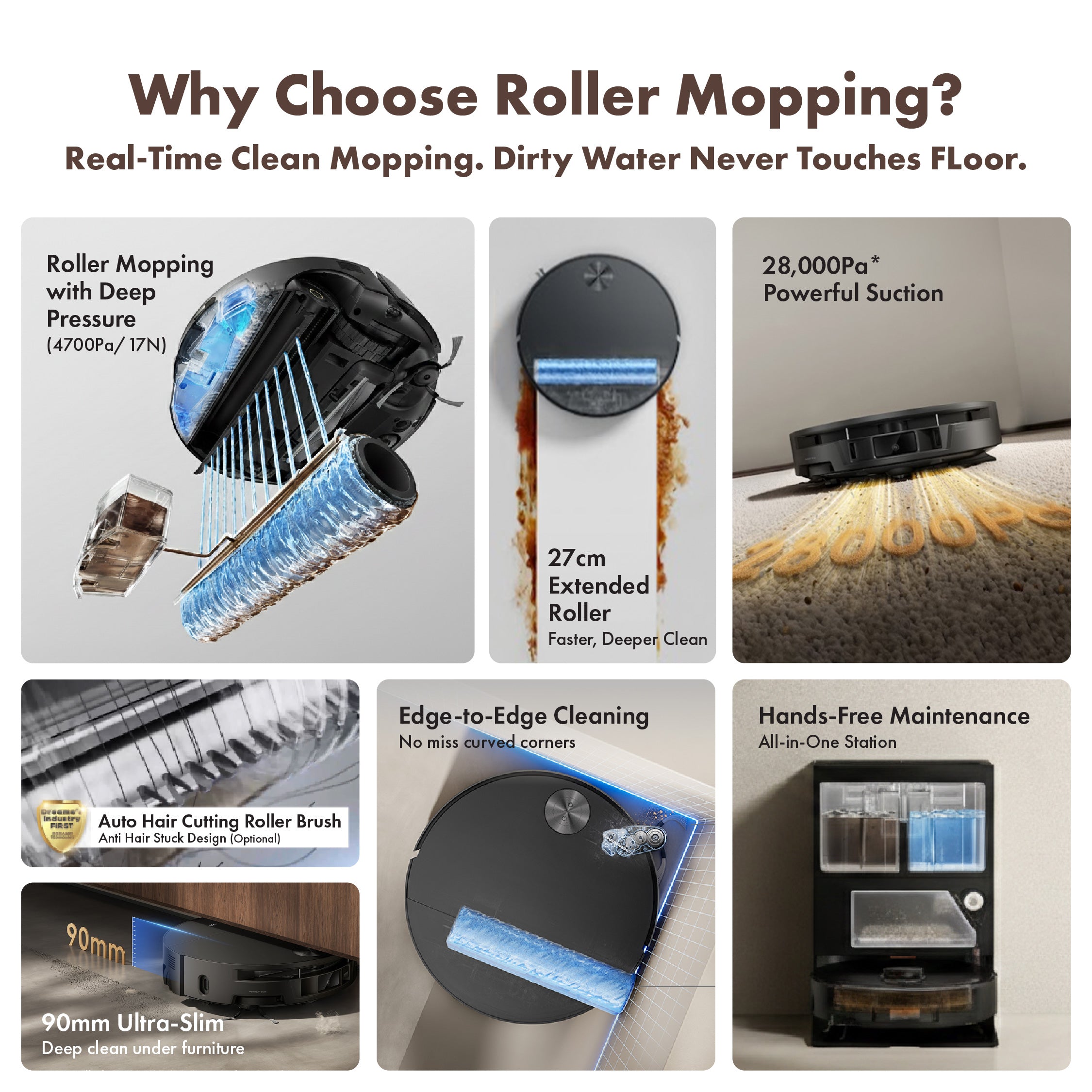 【NEW LAUNCH】MOVA S70 Roller Robot Vacuum Cleaner (Pre-order)