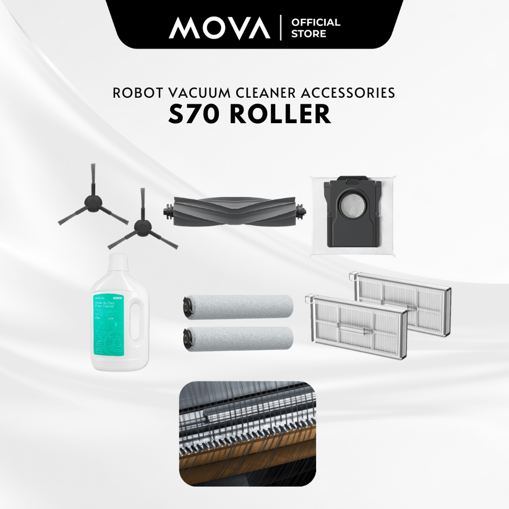 MOVA S70 Roller Robot Vacuum Cleaner Accessories