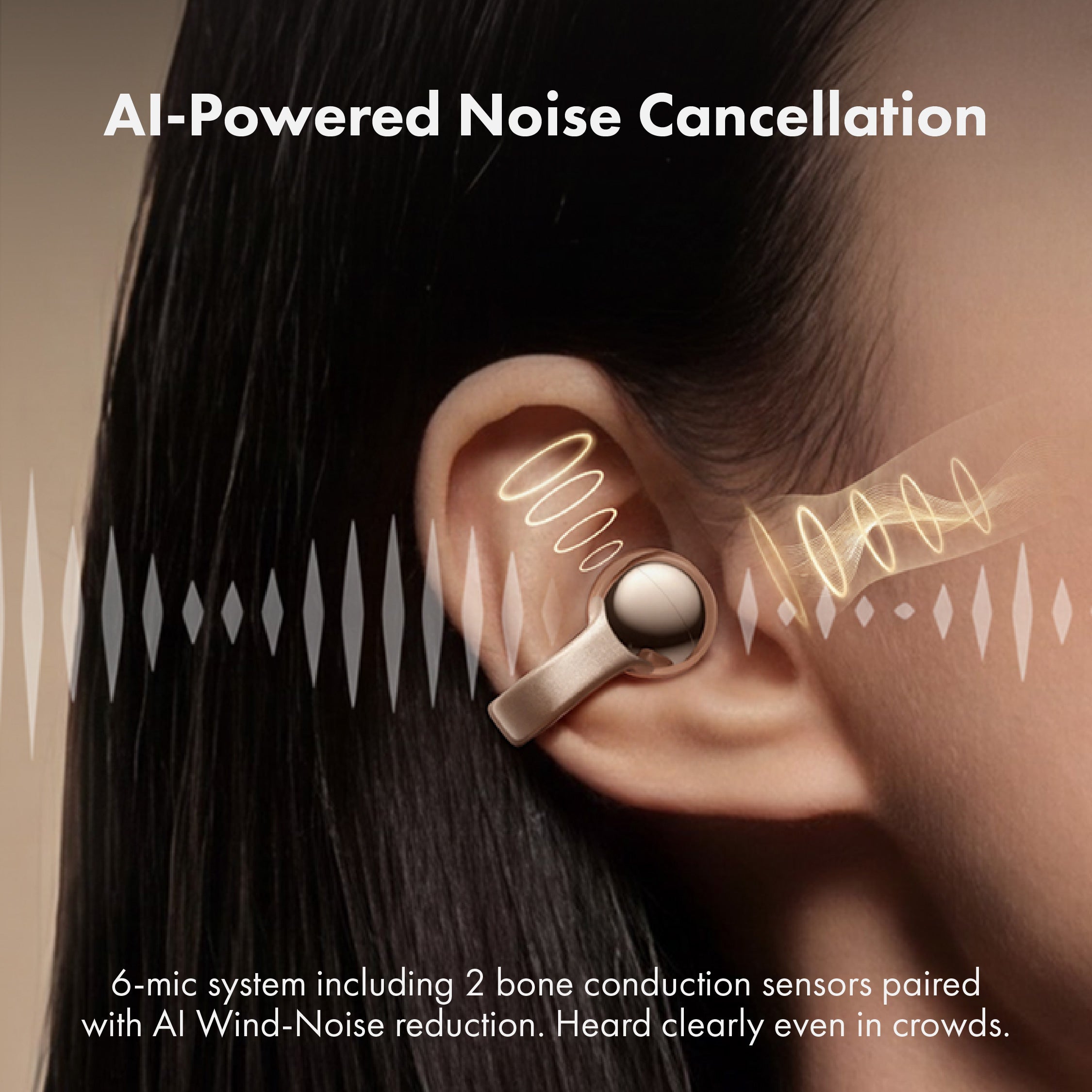 Mova MA2001 Tpeak Clip Pro Earbuds