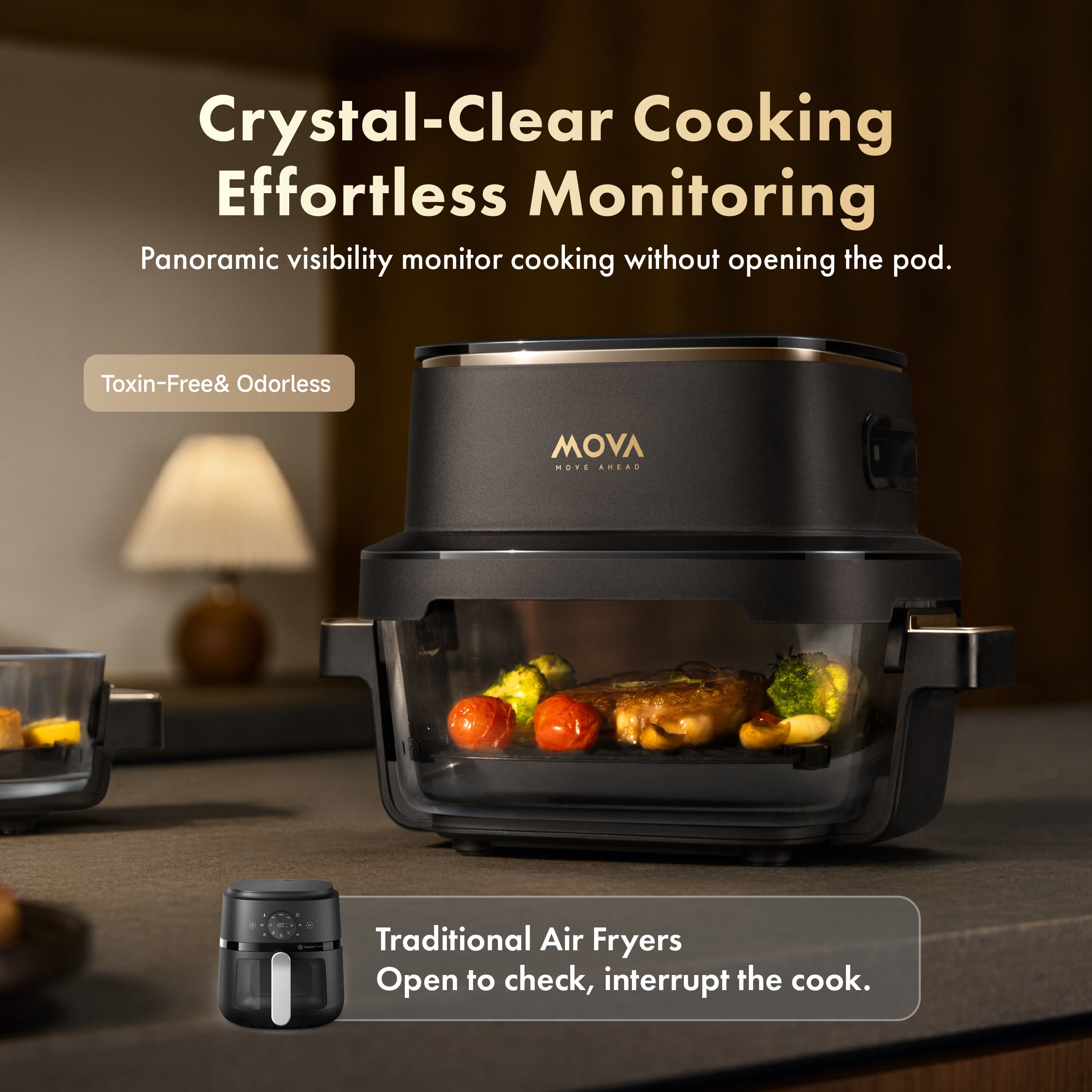 Mova AF20Pro Aeroglass Air Fryer