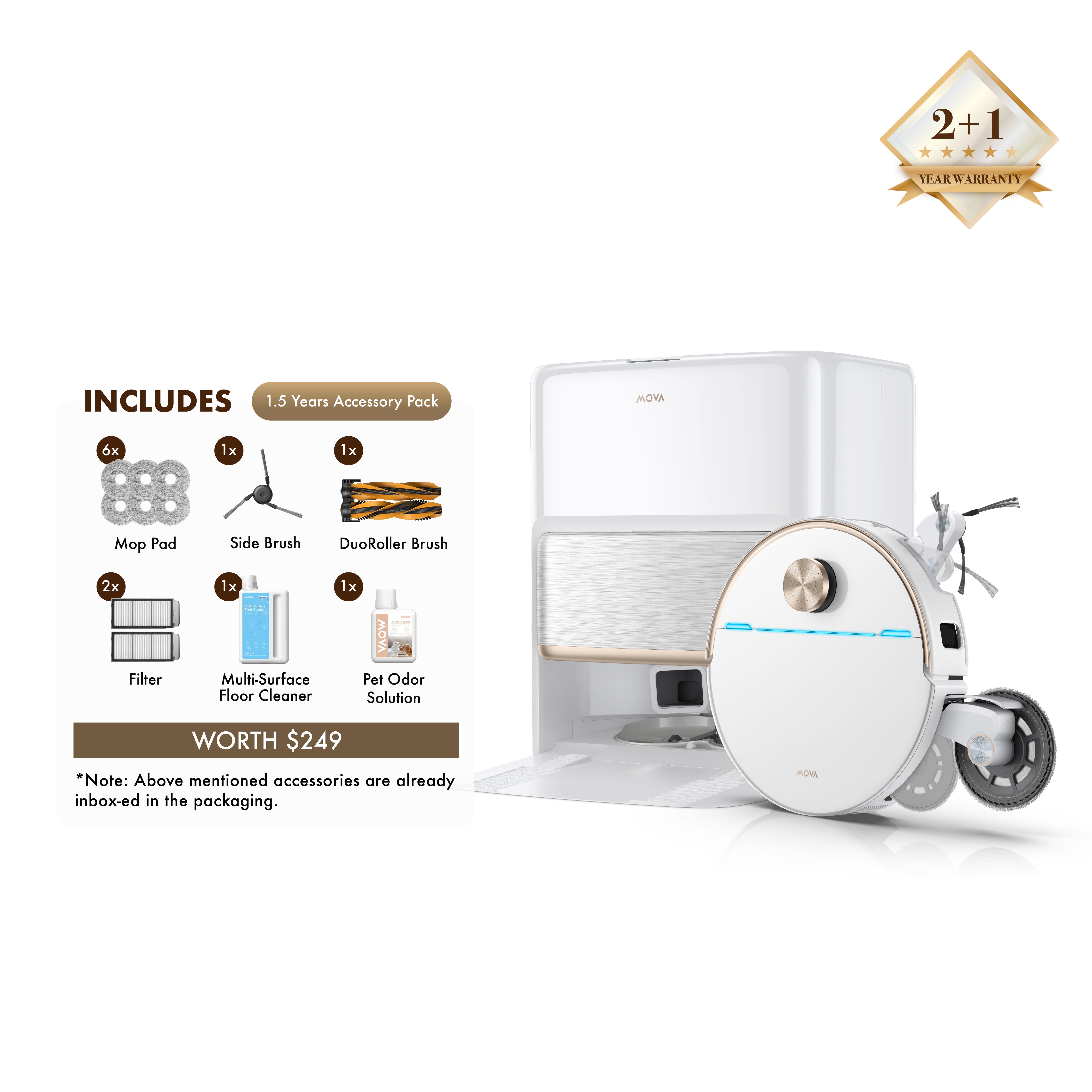 【NEW LAUNCH】MOVA V70 Ultra Complete Robot Vacuum Cleaner (Pre-Order)