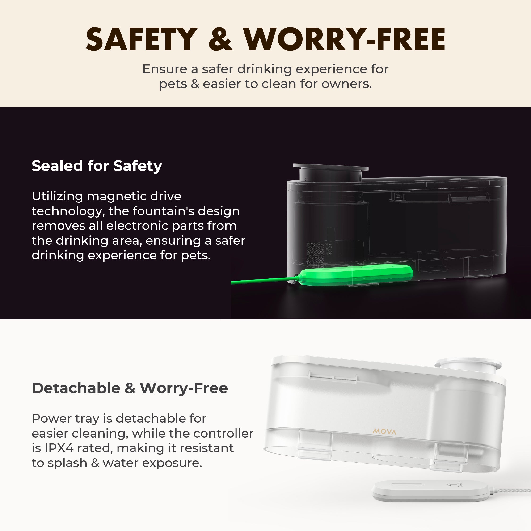 MOVA WF10 Pro Pet Water Fountain