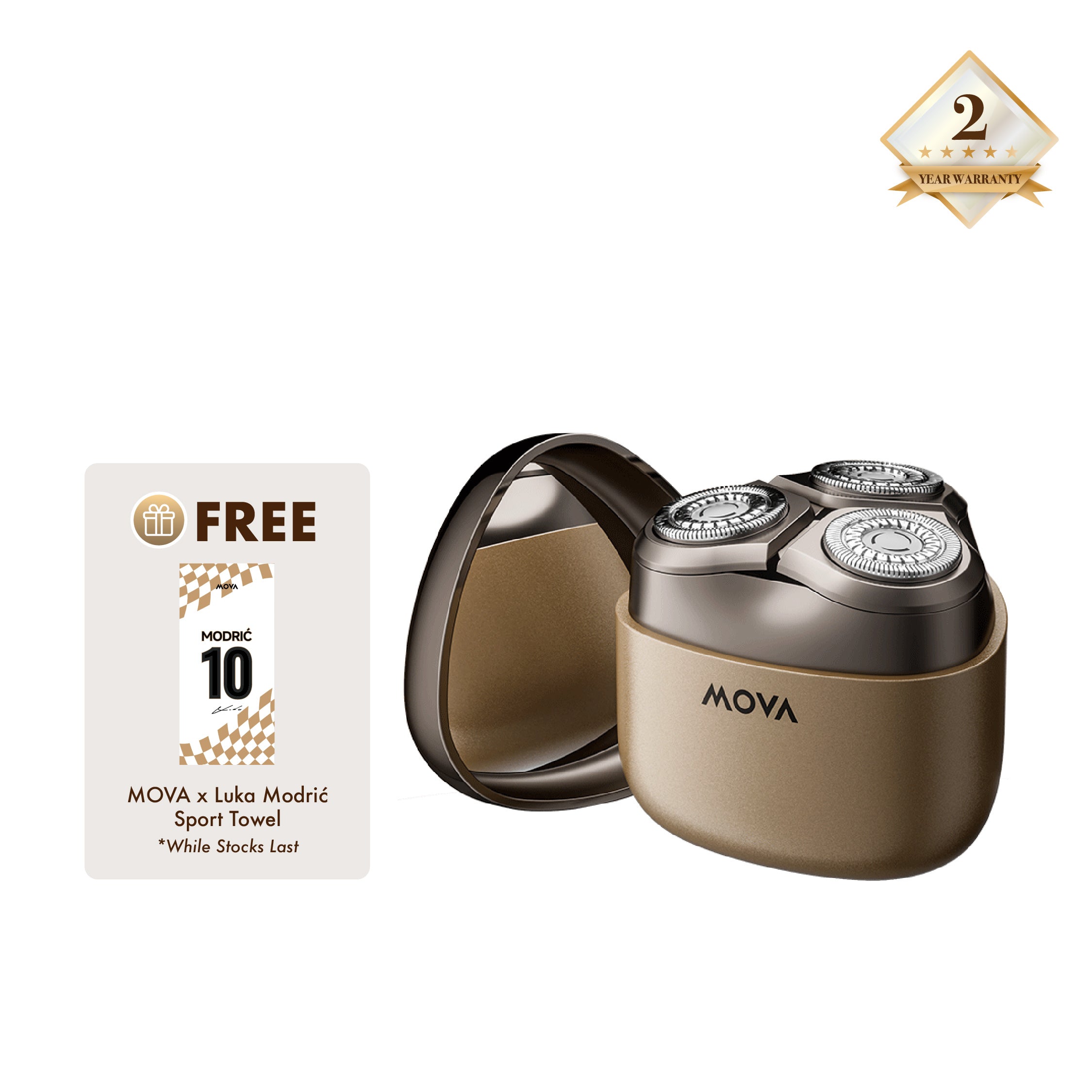 【NEW LAUNCH】MOVA R3000 Portable Luxury Mini Electric Shaver with Build in Mirror