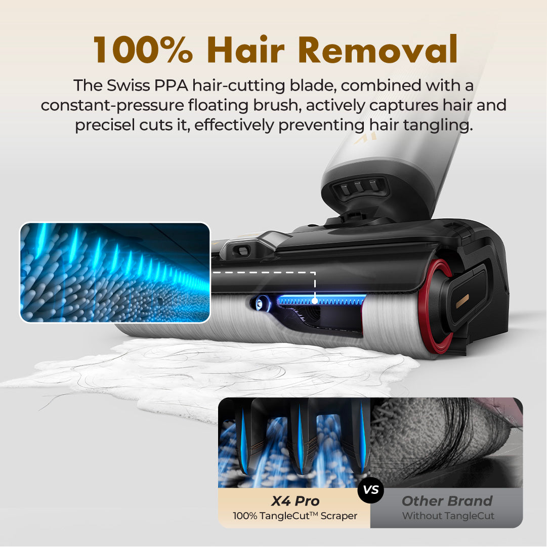 MOVA X4 Pro Wet Dry Cordless Mop Vacuum - Thumbnail 2