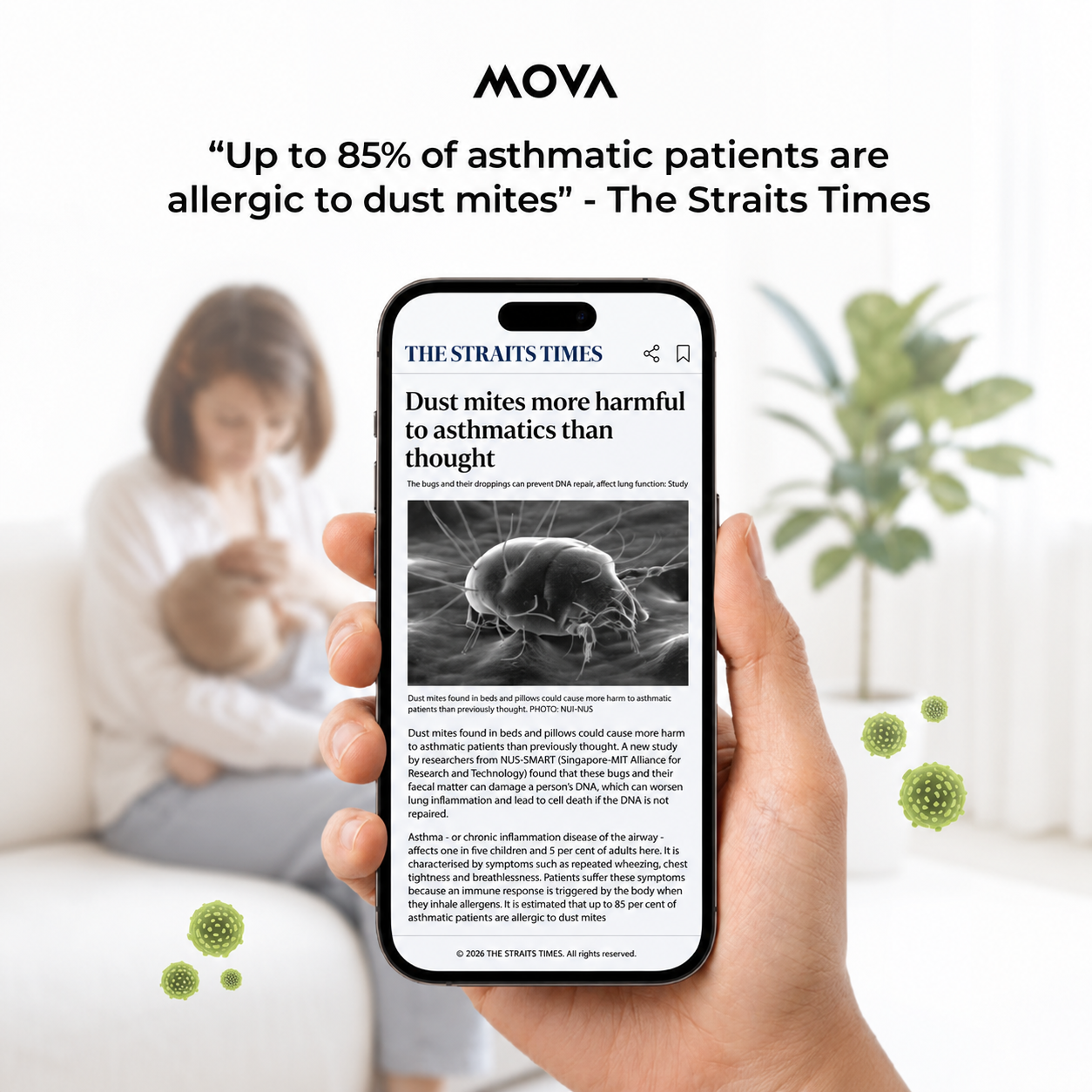 MOVA Q30 Dust Mite Vacuum Cleaner