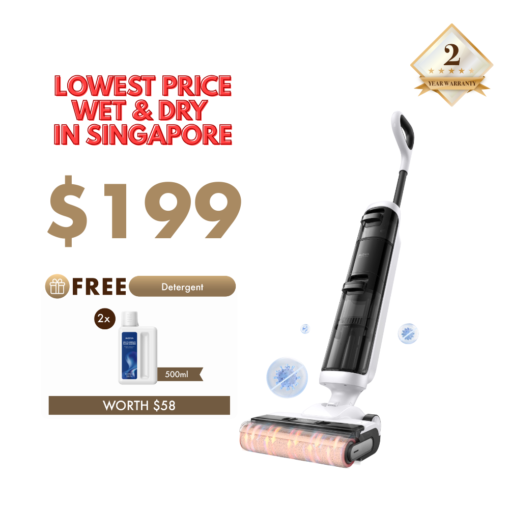 【BEST SELLING】 MOVA K20 Pro Wet and Dry Vacuum Cleaner