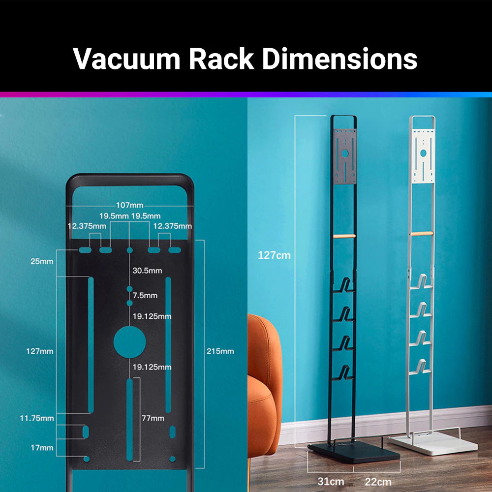 Mova Vacuum Cleaner Stand Storage Hanger Rack