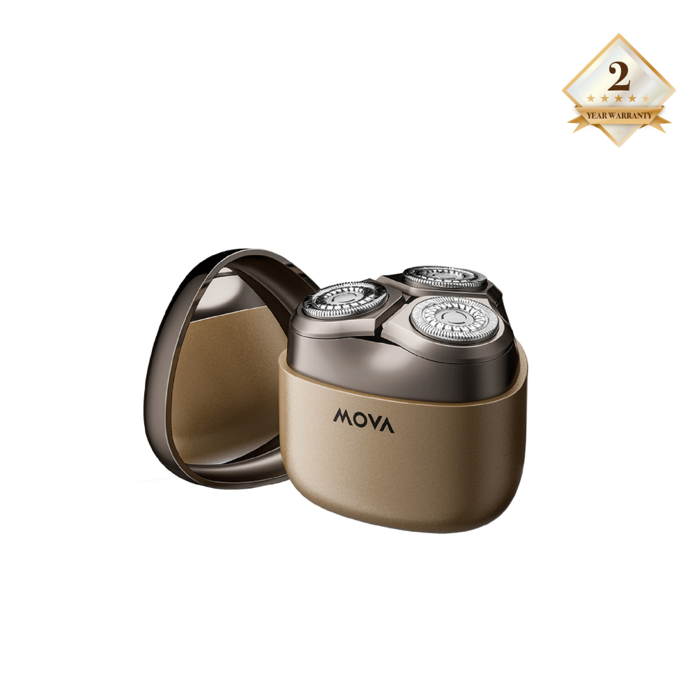 【NEW LAUNCH】MOVA R3000 Portable Luxury Mini Electric Shaver with Build in Mirror